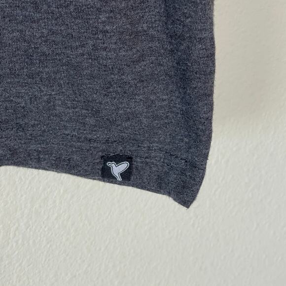 Birddogs Tee Shirt Mens Large Short Sleeve Crew Neck‎ Gray Cotton Graphic - Picture 4 of 9